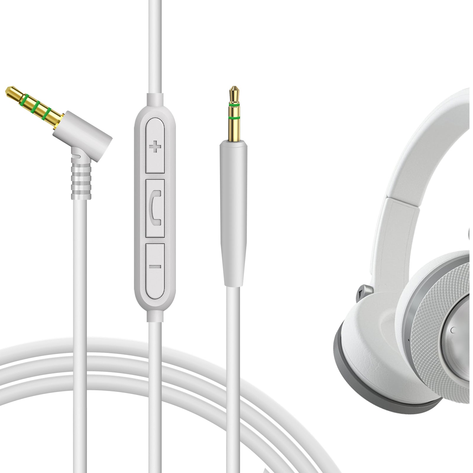 Geekria Audio Cable with Mic Compatible with JBL Tune 770NC