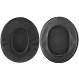 Geekria Comfort Velour Replacement Ear Pads for Audio-Technica ATH-M50X, ATH-M50xBT2, ATH-M40X, ATH-M30X, ATH-M20X, ATH-M10, Headphones Ear Cushions, Ear Cups Cover Repair Parts (Black)