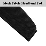 Geekria Mesh Fabric Headband Pad Compatible with HyperX Cloud Stinger Core Headphones, Replacement Band Repair Part (Black)