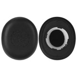 Geekria QuickFit Replacement Ear Pads for Jabra Evolve2 65 Flex Headphones Ear Cushions, Headset Earpads, Ear Cups Cover Repair Parts (Black)