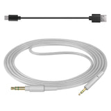 Geekria Audio Cable Compatible with Bose QC Ultra, QuietComfort, QC 45/35II/35/25/SE, 700 Headphones Cable, 3.5mm to 2.5mm Replacement Stereo Cord (4 ft/1.2 m)