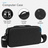 Geekria Mini PC Hard Shell Travel Case, Compatible with GMKtec K11/K8 Plus/M7/M6 Ultra/K6/M5 Plus/M5 Ultra/M3 Ultra/ M3, Beelink Ser5 MAX/SER5 PRO/SER3/EQR6/S13 Pro/S12(Dark Gray)
