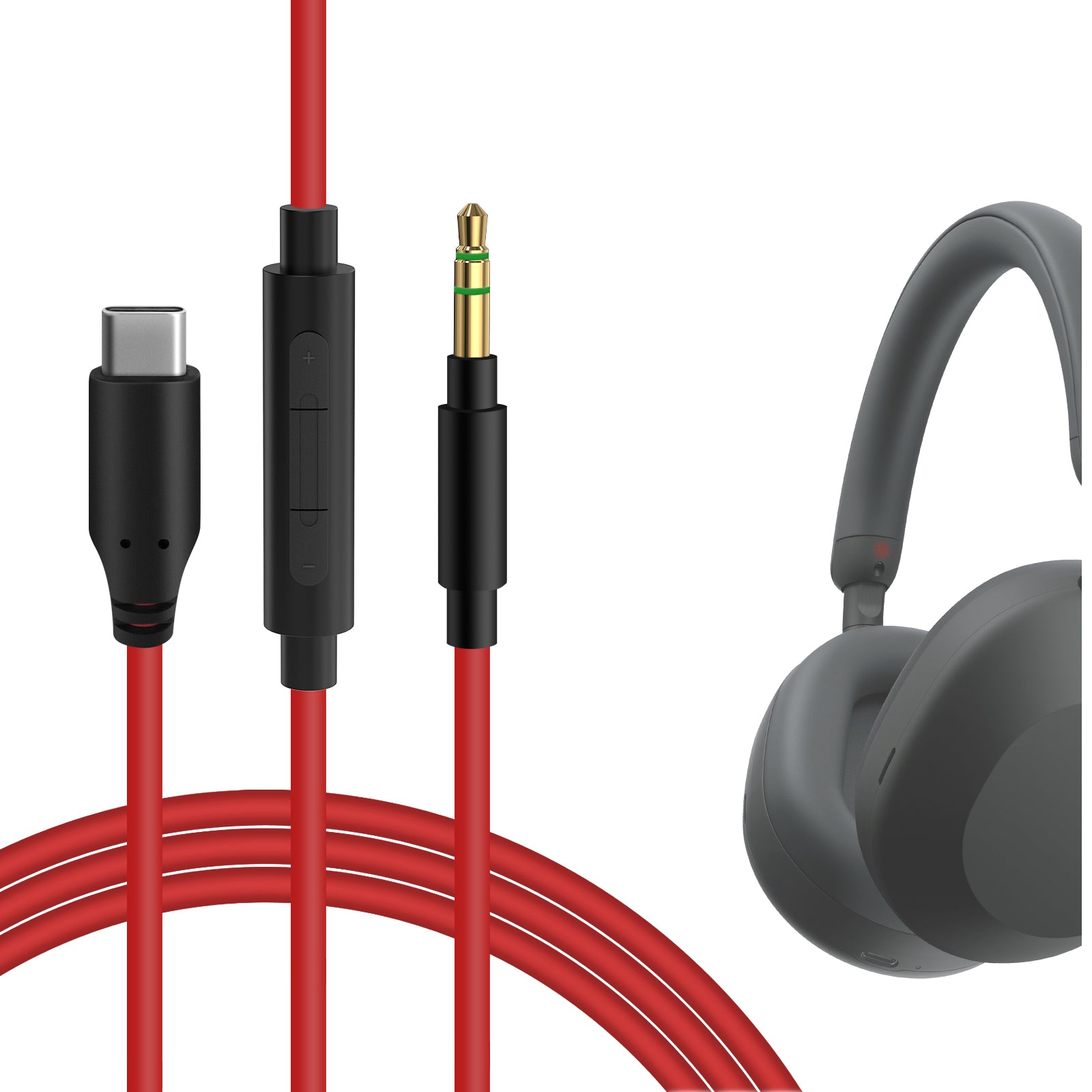 Sony Wh 1000xm3 Xb900n Microphone Geekria Audio Cable With Control