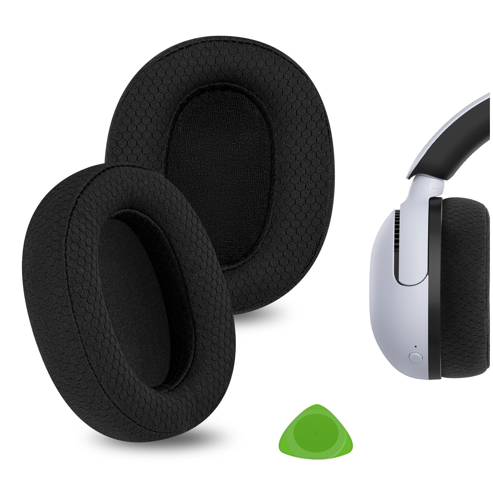 thumbnail image 2 of Geekria Replacement Ear Pads For Sony INZONE H5 (WH-G500) Headphones Ear Cushions, Headset Ear... 2 of 10