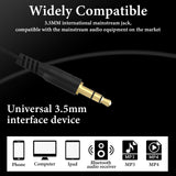 Geekria Sleep Earbuds for Side Sleepers, Wired Stereo to Mono In-Ear Single Earbud, Ultra Soft Lightweight Silicone One Ear Headphone, 3.5mm Headphone Jack Compatible with Android (Black)