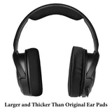 Geekria PRO Extra Thick Cooling Gel Replacement Ear Pads for Corsair HS35, HS40, HS45 Headphones Ear Cushions, Headset Earpads, Ear Cups Cover Repair Parts (Black)