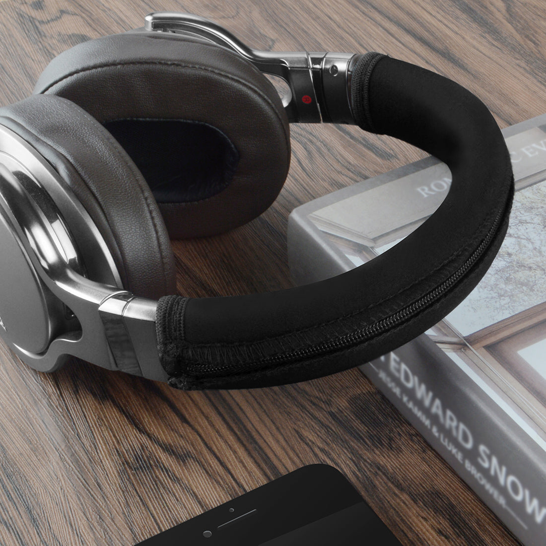 Geekria Flex Fabric Headband Cover Compatible with Sony MDR1A, MDR-1AD