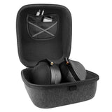 Geekria Shield Case for Large-Sized Over-Ear Headphones, Replacement Protective Hard Shell Travel Carrying Bag with Cable Storage, Compatible with SONY MDR-Z7M2, ATH-WP900 Headsets (Dark Grey)