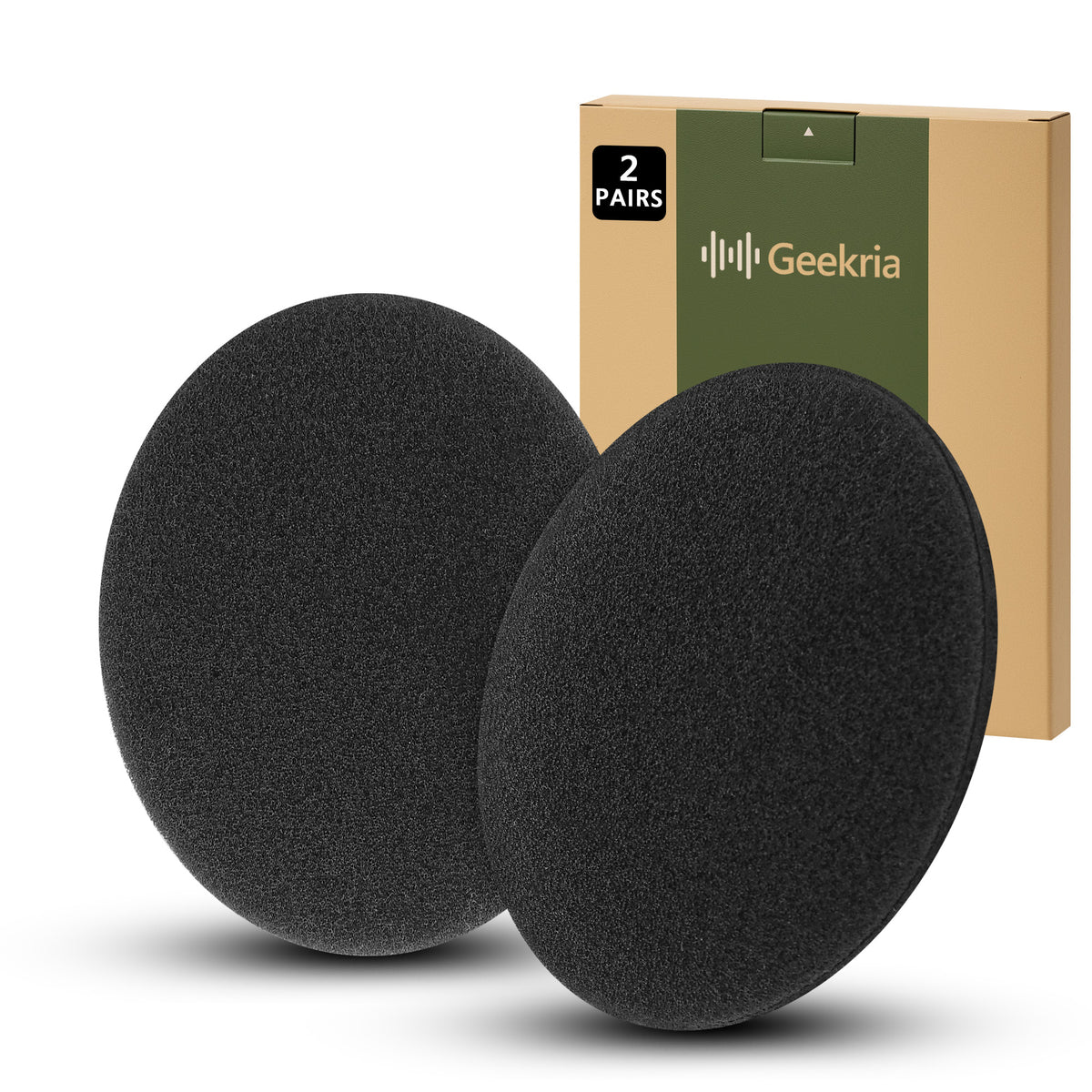 Geekria Comfort Foam Replacement Ear Pads Compatible with Logitech OEM