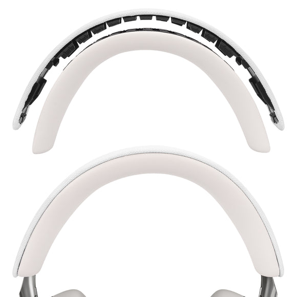 Geekria Headband Pad Compatible with Bowers & Wilkins Px8/Px7S3/Px7S2/Px7 S2e (Not Compatible with Px7) Headphones, Replacement Band Repair Part (White)