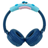 Geekria Knit Fabric Headband Cover Compatible with Bose QC45, QC35 II, Sony WH-1000XM4, Beats Solo4, Studio3, JBL Tune 720BT Headphones, Easy DIY Installation (Blue)