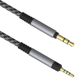 Geekria Audio Cable Compatible with Sennheiser HD620S, HD599SE, HD599, HD598, HD598SE, HD560S, HD598SR, HD400PRO, HD579, HD569, 1/8" (3.5mm) to 2.5mm Braided Nylon Replacement Cord ( 5.6 ft/1.7 m)