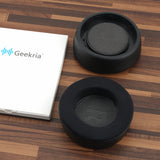 Geekria Comfort Cooling-Gel Replacement Ear Pads Compatible with Corsair Virtuoso MAX/ Virtuoso PRO Wireless Headphones Ear Cushions, Repair Parts (Black)