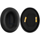 Geekria QuickFit Ear Pads for Bose QC45, QC35, QC35 ii, QC35 ii Gaming, QC15 QC25, AE2, AE2i, AE2w, SoundTrue, SoundLink AE, QCSE, New Quietcomfort Headphones Ear Cushions, Headset Earpads (Black)