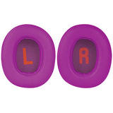 Geekria QuickFit Replacement Ear Pads for JBL JR460 Headphones Ear Cushions, Headset Earpads, Ear Cups Cover Repair Parts (Purple)