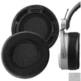 Geekria Elite Sheepskin and Velour Replacement Ear Pads for Hifiman HE400SE HE400 400I 400S HE560 560I HE500 HE300 HE350 Headphones Ear Cushions, Headset Earpads (Black)