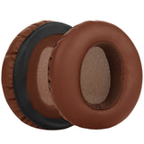 Geekria QuickFit Replacement Ear Pads for Sennheiser Momentum Over-Ear Headphones Ear Cushions, Headset Earpads, Ear Cups Cover Repair Parts (Brown)