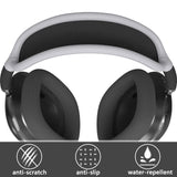 Geekria Silicone Headband Cover Compatible with AirPods Max Headphone, Headband Protector / Headband Replacement Easy DIY Installation No Tool Needed (Grey)