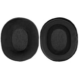 Geekria Comfort Velour Replacement Ear Pads for SONY MDR-7506/ V6/ V7, WH-CH700N/ 710N/ 720N, HyperX Cloud Alpha/ Alpha S/ II/ Flight/ Stinger/ Mix Headphones (Black)