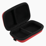 Geekria Headphone Amplifier Player UltraShell Case Compatible with FiiO M6/M7/M3K/E10K, Protective Carrying Bag with Room for Parts (Red)