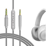 Geekria Audio Cable with Mic Compatible with JBL Tune 770NC 700BT, 660NC Headphones, 2.5mm to 3.5mm Replacement Stereo Cord with Inline Microphone and Volume Control (4 ft/1.2 m)