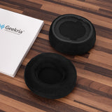 Geekria Comfort Velour Replacement Ear Pads for SteelSeries Arctis Nova Pro Wireless Headphones, Repair Parts (Black)