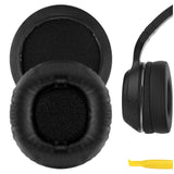 Geekria QuickFit Replacement Ear Pads for Skullcandy Hesh, Hesh 2, Hesh2 Wireless Headphones Ear Cushions, Headset Earpads, Ear Cups Cover Repair Parts (Black)