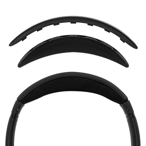 Geekria Lammy Velvet Headband Pad Compatible with Bose QuietComfort 35II Gaming, QC35II/ QC35/ QC45/ QC SE Headphones, Replacement Band Repair Part (Black)