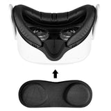 Geekria Facial Interface Bracket & Face Cover Compatible with Oculus/Meta Quest 2, Anti-Light Leakage Face Pad, Breathable Face Bracket, 6in1 Oculus Quest 2 Accessory Set