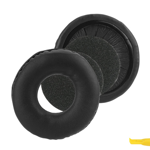 Geekria QuickFit Replacement Ear Pads for Sony MDR-V150 V200 V250 V300 V400 ZX100 ZX110 ZX110NC ZX220BT ZX300 ZX310 ZX330BT WH-CH500 CH510 Headphones Ear Cushions, Headset Earpads (Black)