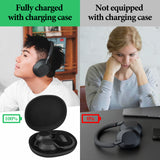 Geekria Elite Charging Headphones Case Compatible with Sony WH-1000XM6/1000XM5/CH720N, Replacement Hard Shell Travel Carrying Bag (Black) Without Power Bank