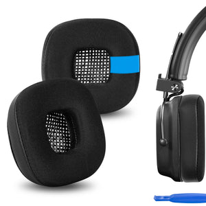 Geekria Sport Cooling-Gel Replacement Ear Pads for Marshall Major, Major II, Major 2 Headphones Ear Cushions, Headset Earpads, Ear Cups Cover Repair Parts (Black)