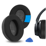 Geekria Sport Cooling-Gel Replacement Ear Pads for Anker Soundcore Life Q20, Q20+, Q20i, Life 2 (Not Fit for Life 2 Neo) Headphones, Repair Parts (Black)
