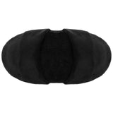 Geekria Large Hook and Loop Headband Cover and Pad Set (Fits 3.5-4.5 cm Headbands), Compatible with Corsair HS80, JBL Quantum 800, Logitech GPRO X, Razer Kraken Pro (Velour/ Black)