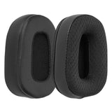 Geekria Comfort Mesh Fabric Replacement Earpads + Mic Windscreen Foam Compatible with BlueParrott B450-XT, B450XT Headphones Mic Foam Cover + Ear Cushions / Cushion Pad Repair Parts (Black)