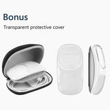 Geekria Mouse Hard Shell Case Compatible with Apple Magic Mouse Travel Carrying Bag (Dark Gray)