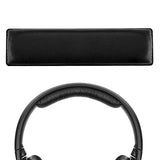 Geekria Protein Leather Headband Pad Compatible with Sennheiser HD201, HD201S, HD180, Headphones Replacement Band, Headset Head Cushion Cover Repair Part (Black)