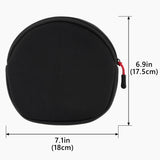 Geekria Headphones Pouch, Soft Shell Replacement Protective Travel Carrying Bag, Compatible with JBL Tune 510BT/500BT, Marshall Major IV and More (Black)
