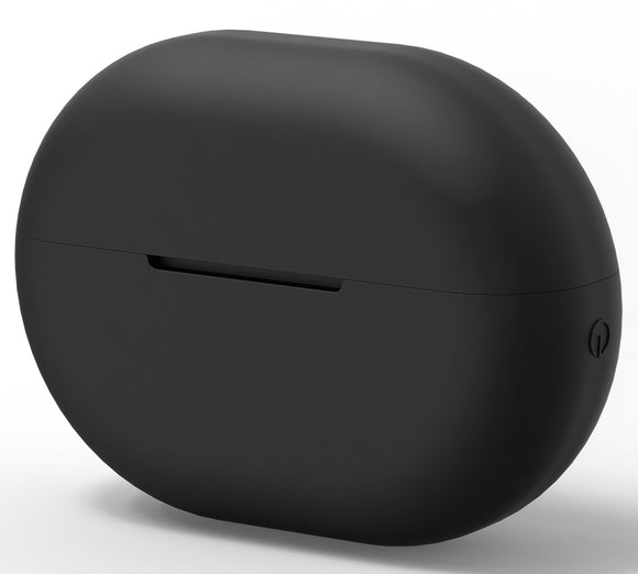 Geekria Silicone Case Cover Compatible with HUAWEI FreeBuds Pro True Wireless Earbuds, Earphones Skin Cover, Protective Carrying Case with Charging Port Accessible (Black)