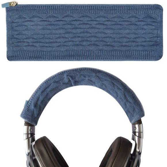 Geekria Knit Fabric Headband Cover Compatible with Sony WH1000XM3, WH1000XM2, MDR1000X, WHCH700N Headphones, Head Cushion Pad Protector, Replacement Repair Part, Sweat Cover, Easy DIY Installation