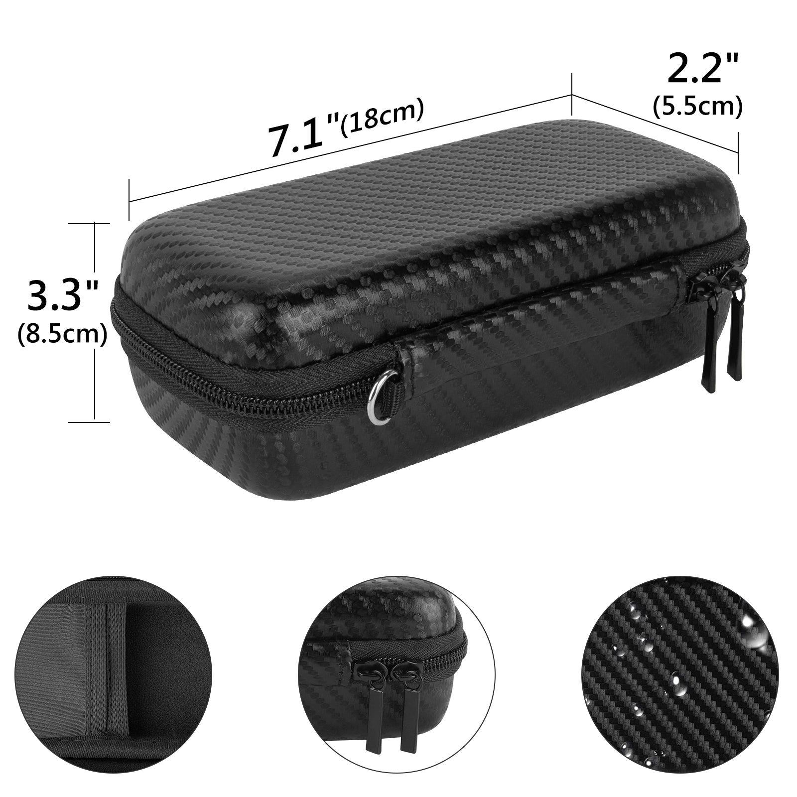 Hard Travel Case for 8Bitdo Sn30 Pro Bluetooth Gamepad (SN30 PRO), Case  Only