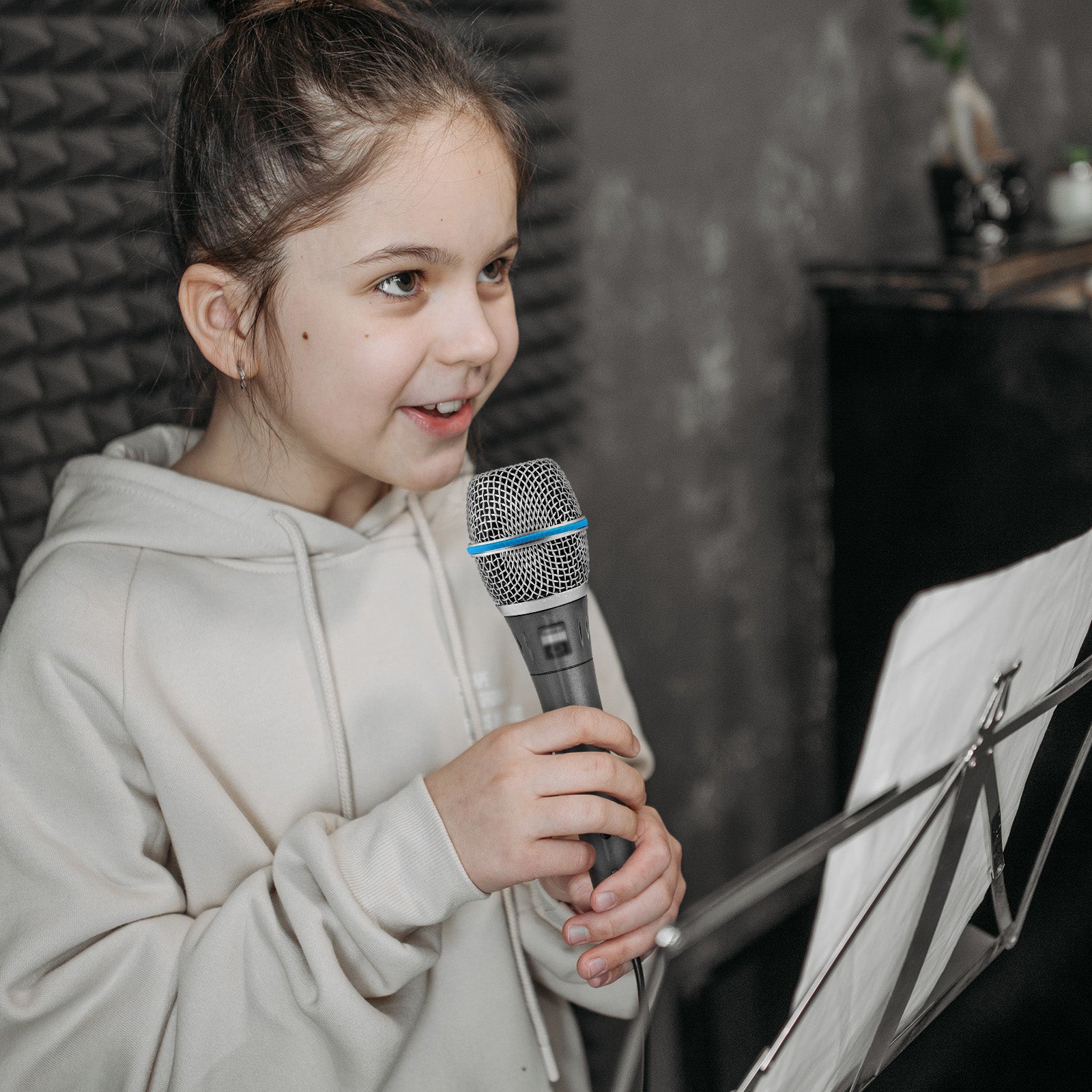 Shure RK324G Replacement Grille For Beta 87 Wireless Microphones - Black Foam Filter