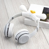 Geekria Knit Fabric Headband Cover Compatible with Bose QC45, QC35 II, Sony 1000XM4, Beats Solo4, Studio3, JBL Tune 720BT Headphones, Easy DIY Installation (White)
