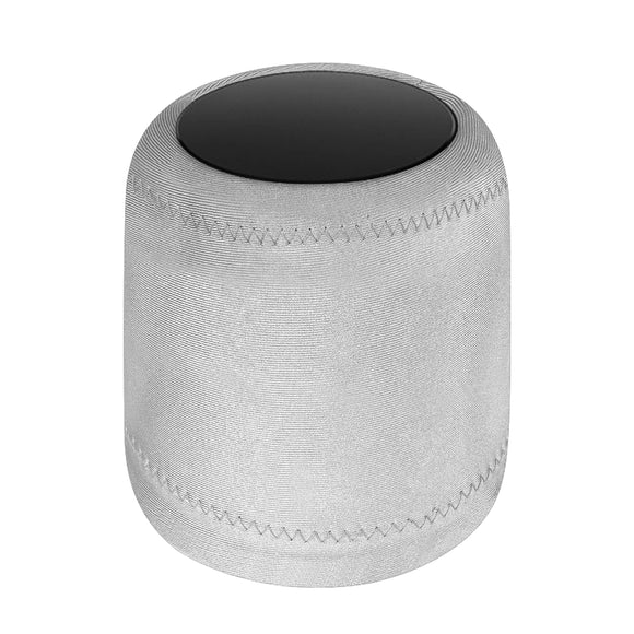 Geekria Lycra Speaker Cover for Apple HomePod 2/1 Smart Speaker Cover, Dust Cover, Replacement Bluetooth Speaker Cover (Grey)