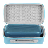 Geekria Shield Speaker Case Compatible with Bose SoundLink Plus Portable Bluetooth Speaker, Replacement Protective Hard Shell Travel Carrying Bag (Blue)