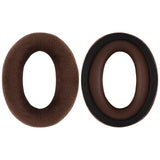 Geekria Comfort Velour Replacement Ear Pads for Sennheiser HD515, HD518, HD555, HD560s, HD558, HD559, HD569, HD579, HD589 Headphones Ear Cushions, Headset Earpads, Ear Cups Repair Parts (Brown)
