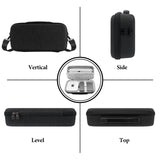 Geekria Desktop Computer Hard Travel Case, Compatible with Apple 2024 Mac Mini M4 / Mini M4 Pro, Fit for Magic Keyboard, Mouse, Trackpad and Accessories (Dark Gray)