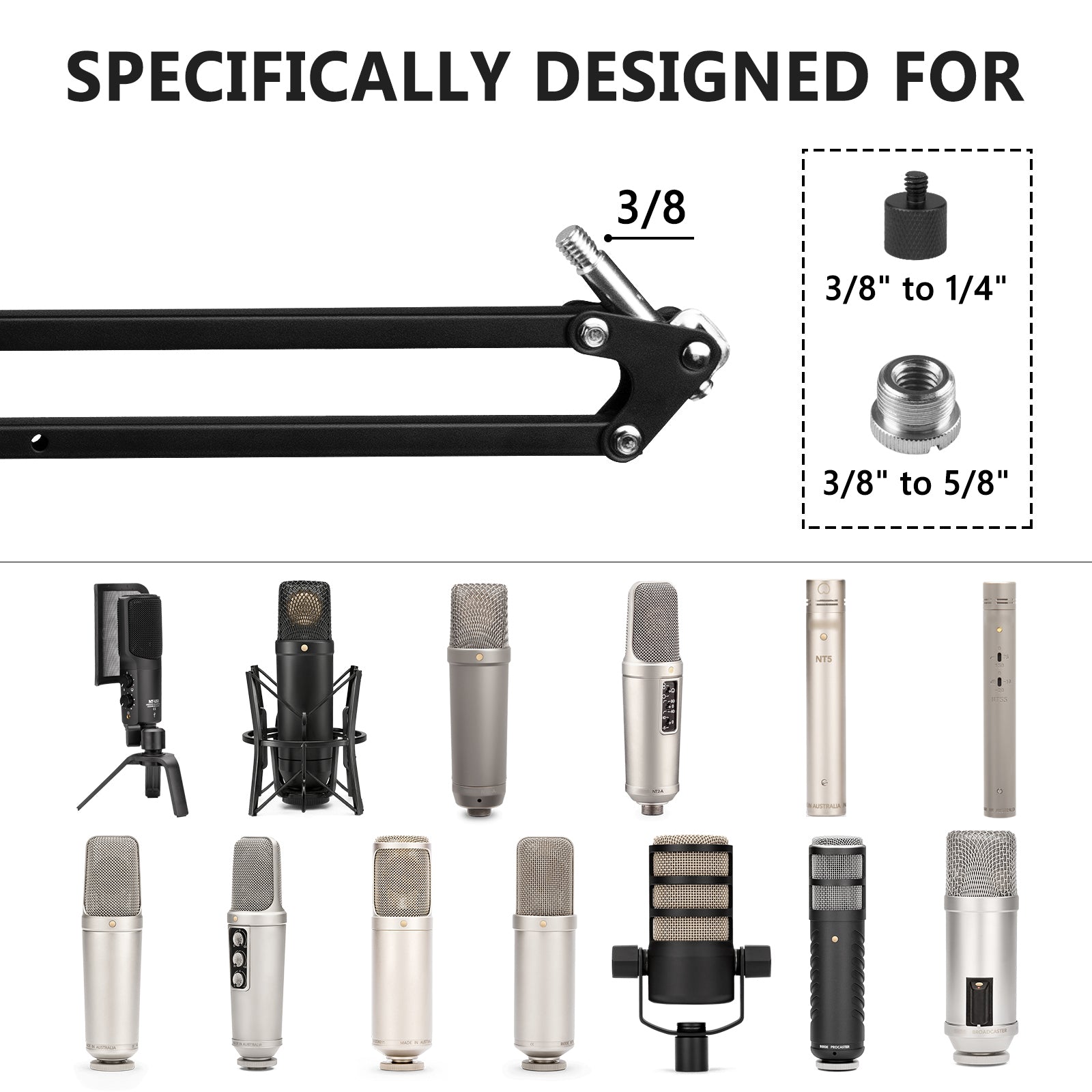 Top Rode 1 mic arm