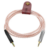 Geekria Apollo 2.5mm Replacement Audio Cable Compatible with Sennheiser HD620S HD599 HD598 HD505 HD550, Hi-Res Audiophile HiFi Headphones Upgrade Cord (4ft/1.2m)