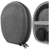 Geekria Shield Case Compatible with Jabra Elite45h, Evolve275, Evolve265, Evolve255, Evolve250, Evolve230 Case, Replacement Protective Hard Shell Travel Carrying Bag with Cable Storage (Grey)